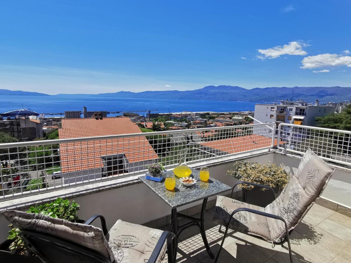 Apartment Belvedere With Seaview Rijeka Ngoại thất bức ảnh